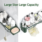 NESOMI Shower Caddy Adhesive Shower Organizer 8-Pack, Rustproof Stainless Steel - Image 9