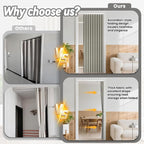 AJAZZ Blackout Accordion Doors - Image 4