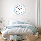 HZDHCLH Wall Clock Silent Wall Clocks Battery Operated 10 Inch Modern Non - Image 6
