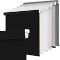 SUNOFF No Drill Tools Cordless Blackout Roller Shades Blinds by SUNOFF
