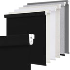 SUNOFF No Drill Tools Cordless Blackout Roller Shades Blinds by SUNOFF
