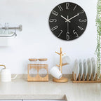 AIRUIFU Wall Clock 12 Inch Silent Non-Ticking Modern Clocks Battery Operated - Image 6
