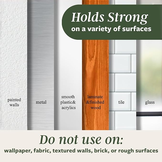 Adhesive Wall & Ceiling Decor Hooks: 6-Pack 3 lbs Heavy Duty No-Drill 360° - Image 7