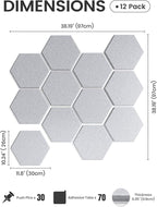 Fluxynara Hexagon Cork Board Alternative - Image 2