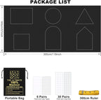 RUseeN Portable Blackout Shades Travel Window Blackout Curtains, 100% Blackout - Image 3