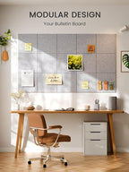 Bumusty Large Cork Board 36" x 24" Alternative - Image 6