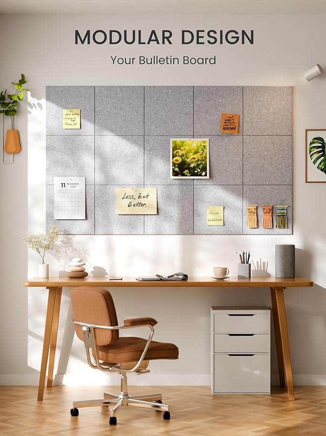 Bumusty Large Cork Board 36" x 24" Alternative - Image 6