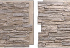 EverStone Canyon Ridge Faux Stone Panel, 45 3/4"W x 24 1/2"H x 1 1/4"D - Image 8