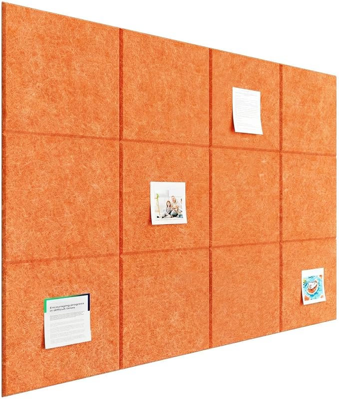 Large Cork Boards for Walls – 48" x 36" Self Adhesive Felt Wall Tiles - Image 7