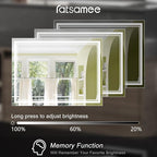 Ratsamee 48x36 Inch Led Mirror for Bathroom - Image 5