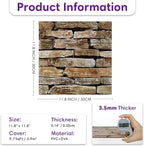 3D Faux Stone Wall Panels Peel and Stick, Stone-Look Textured Wall Sticker - Image 4