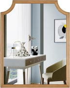 WallBeyond Scalloped Wood Mirror - Image 8