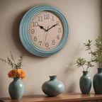 12 Inch Wall Clock, Silent Non-Ticking Decorative Battery Operated Easy to Read - Image 6