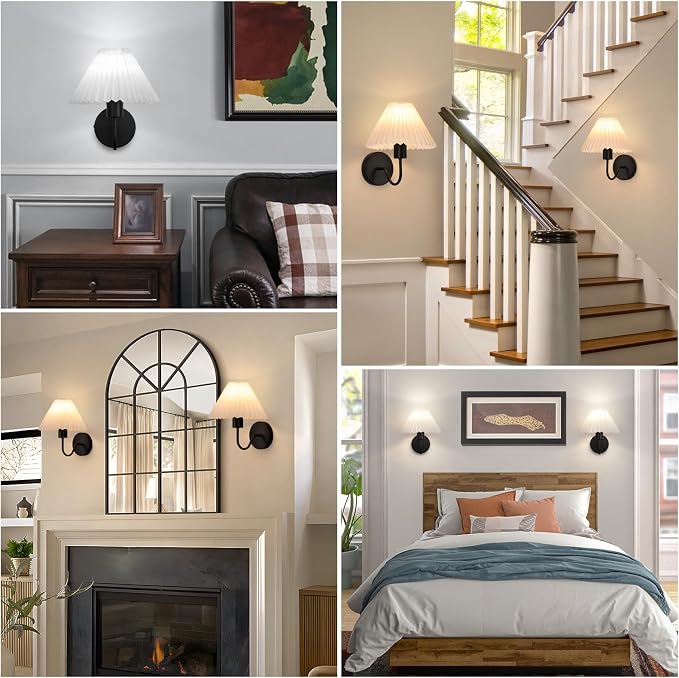 Rechargeable Battery Operated Wall Sconce Sets of 2, 15 Colors Wireless - Image 7