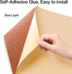 8 Pack Self-Adhesive Acoustic Panels 12" X 10" X 0.4" - Image 2