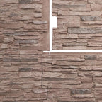 EverStone Canyon Ridge Faux Stone Panel, 45 3/4"W x 24 1/2"H x 1 1/4"D - Image 9