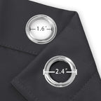 LEMOMO Blackout Curtains 66 x 95 inch/Dark Grey Curtains Set of 2 - Image 5