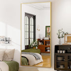 GLSLAND 76"x34" Full Length Mirror Extra Large Hanging or Leaning Rectangle - Image 3