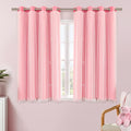 XiDi Pink Curtains for Bedroom Decor, Baby Pink Kids Blackout Curtains for by Addsomecolortolife