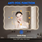 Wavy Led Bathroom Mirror- Vanity Mirror - Image 6