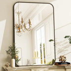 Easly 30 x 40 Inch Bathroom Mirror, Rounded Rectangular Vanity Mirror - Image 3