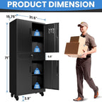 Metal Garage Storage Cabinet - Image 3