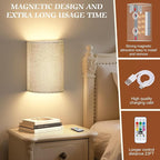 OCATO Battery Operated Wall Sconce: Wireless Wall Sconces Set of Two Magnetic - Image 5