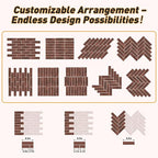 Thin Brick Veneer, 8.5" x 2.3“ Faux Brick, Wall Tile - Image 7