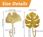 MOROBOR Decorative Leaves Iron Hook - Image 2