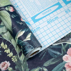 Floral Peel and Stick Wallpaper Bird and Floral Contact Paper 16.9inch x - Image 5