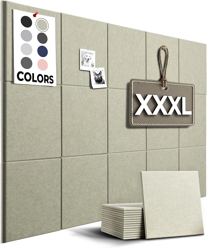 WALLHERO Corkboards for Wall, Pin Up Board, Office Board for Wall, Big Bulletin by WallHero