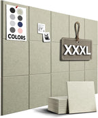 WALLHERO Corkboards for Wall, Pin Up Board, Office Board for Wall, Big Bulletin by WallHero