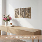 qmmp Modern Wooden Wall Sculptures - Image 2