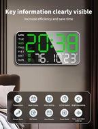 MASHI 8.4''Large Digital Wall Clock, Led Alarm Clock - Image 2