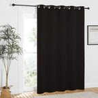 NICETOWN Toffee Brown Blackout Curtains 84 inch Length, Grommet Top Room - Image 8