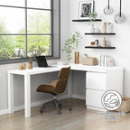 Forbena 24 Inch Long Black Floating Shelves - Image 3