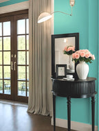 Dimoon 236.2''x17.7''Mint Green Peel and Stick Wallpaper Contact Paper Modern - Image 3