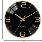 AYRELY® 12 Inch Silent Modern Wall Clocks Battery Operated, Wall Clock - Image 8