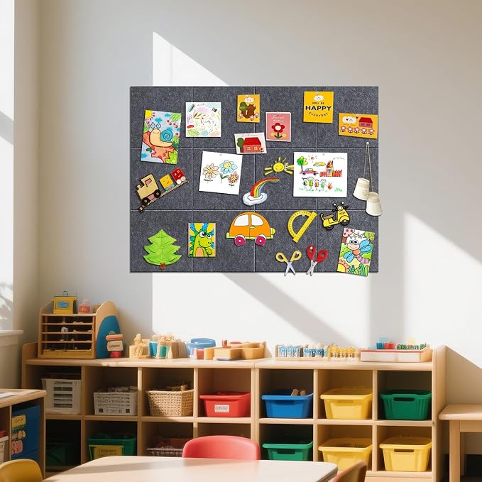 TSJOFFICE Large Cork Board for Wall - Image 7