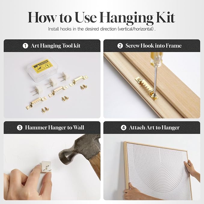 Framed Neutral Coastal Beach Wall Art - Image 7