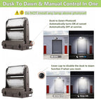 Dusk to Dawn100W Rotatable LED Wall Pack Light, 5000K 14000LM 400-600W HPS/HID - Image 3