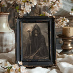 Vodefoad 10Pcs Halloween Wall Art Prints Dark and Moody Halloween Print Set - Image 7
