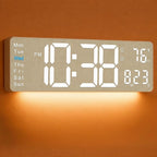 MASHI 2026 Upgrade Digital Wall Clock, Auto-Dimming Wall Clock by MASHI