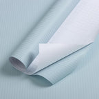 Orainege Peel and Stick Wallpaper Light Blue Wallpaper 15.7"x118.1" Textured - Image 2