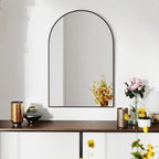 SCWF-GZ 30x20 Arch Mirror Rectangle Wall Mounted Hanging or Against Wall by SCWF-GZ