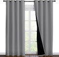NICETOWN Full Shade Curtain Panels, Pair of Energy Smart & Noise Blocking Out by NICETOWN