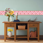 Pink Polka Dot Wallpaper Border 196x4 Inch Peel and Stick Wall Border Removable - Image 6