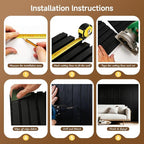 Acoustic Panels 4 Pack Self-Adhesive Upgrade, 23.62"X23.62" Sound Proof Wall - Image 4