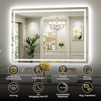 Briivue 55x40 Inch LED Bathroom Mirror - Image 2