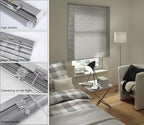 YIIBAII Mini Blinds Suitable for 44" W x 64" H Windows 1" Aluminum Horizontal - Image 4